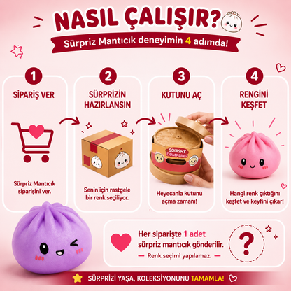 Fixumi™ Sürpriz Mantı Squishy